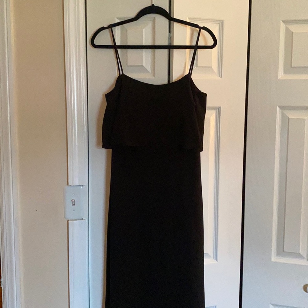 Long Black Dress-Size Medium
